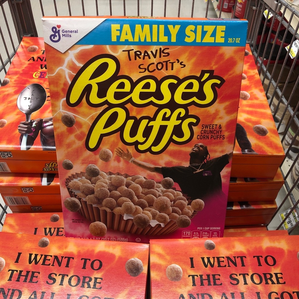 Travis Scott Reese’s Puffs - Picture 2 of 3
